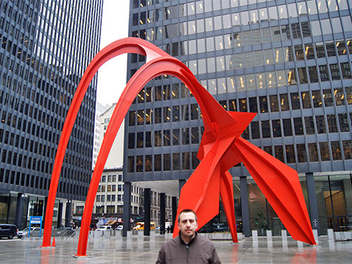 Calder's Flamingo